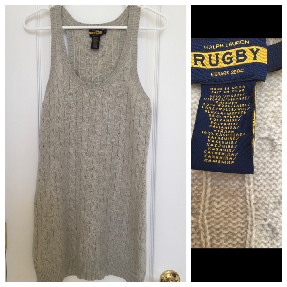 Rugby Ralph Lauren Cashmere Blend Sweater Dress